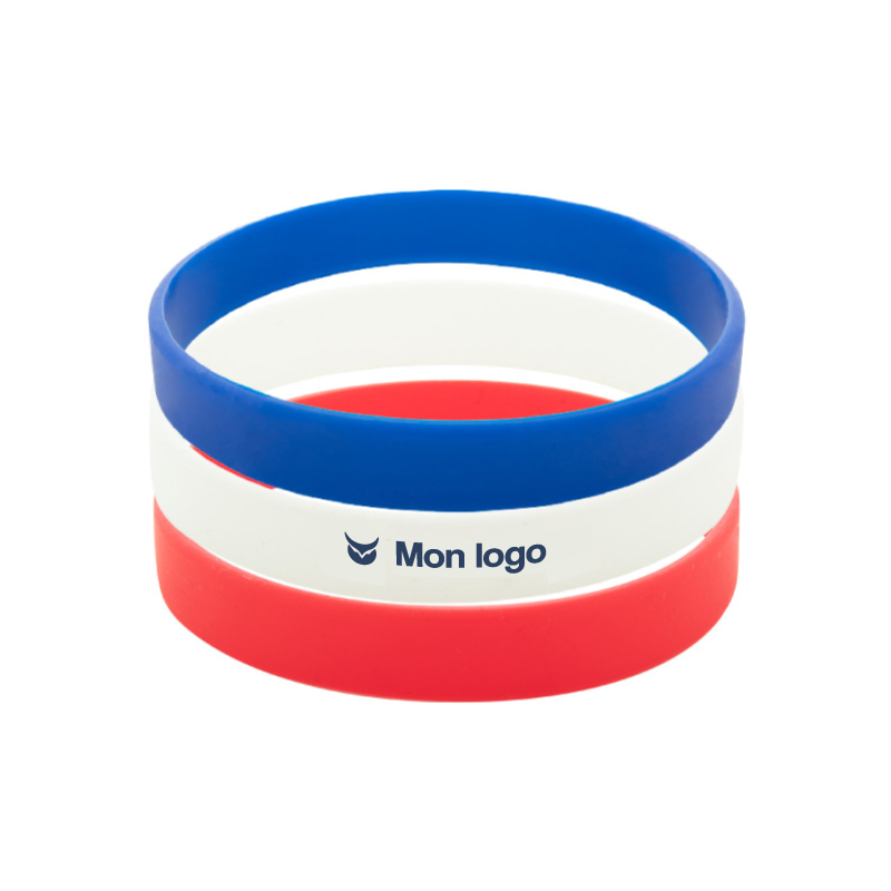 Bracelet-silicone-personnalisable-rose