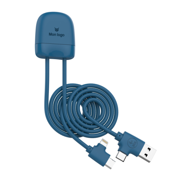 Cable-multi-adaptateur-22ICE-C22-personnalisable-Rouge-