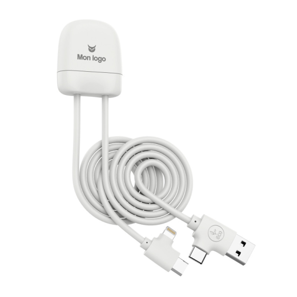 Cable-multi-adaptateur-22ICE-C22-personnalisable-Rouge-