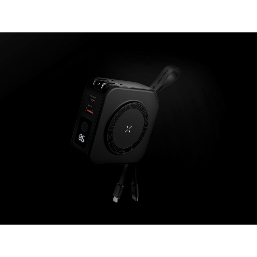 chargeur universel avec powerbank integre personnalisable