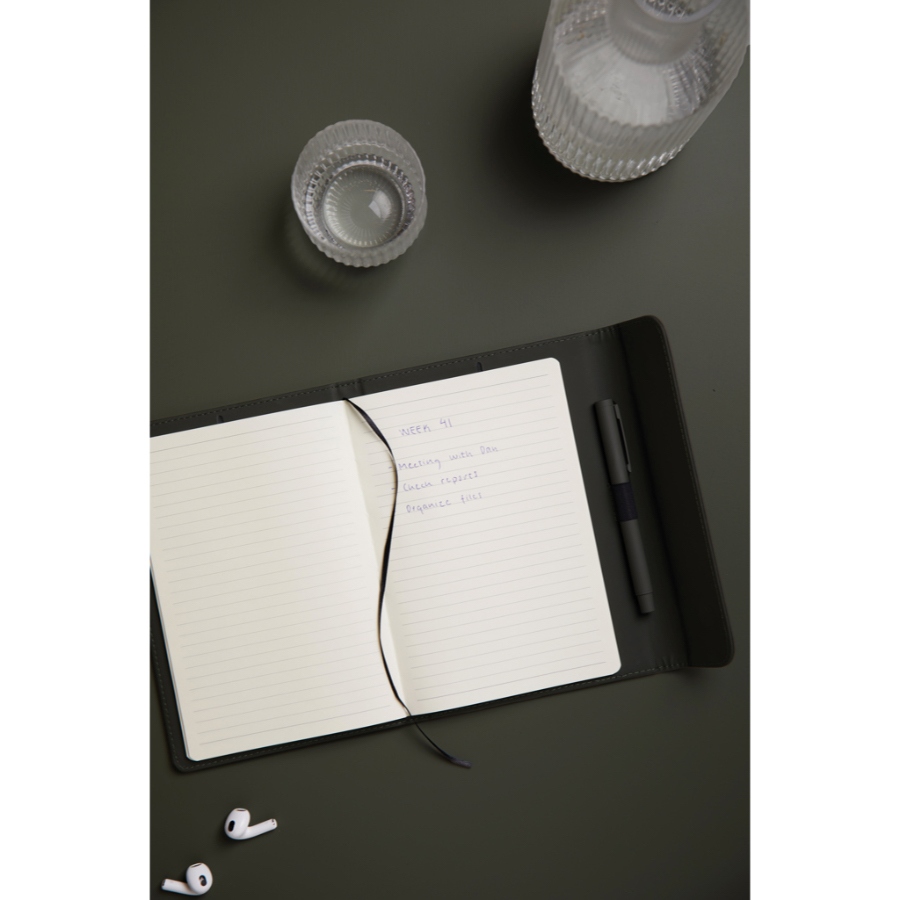 stylo en acier inoxydable recycle