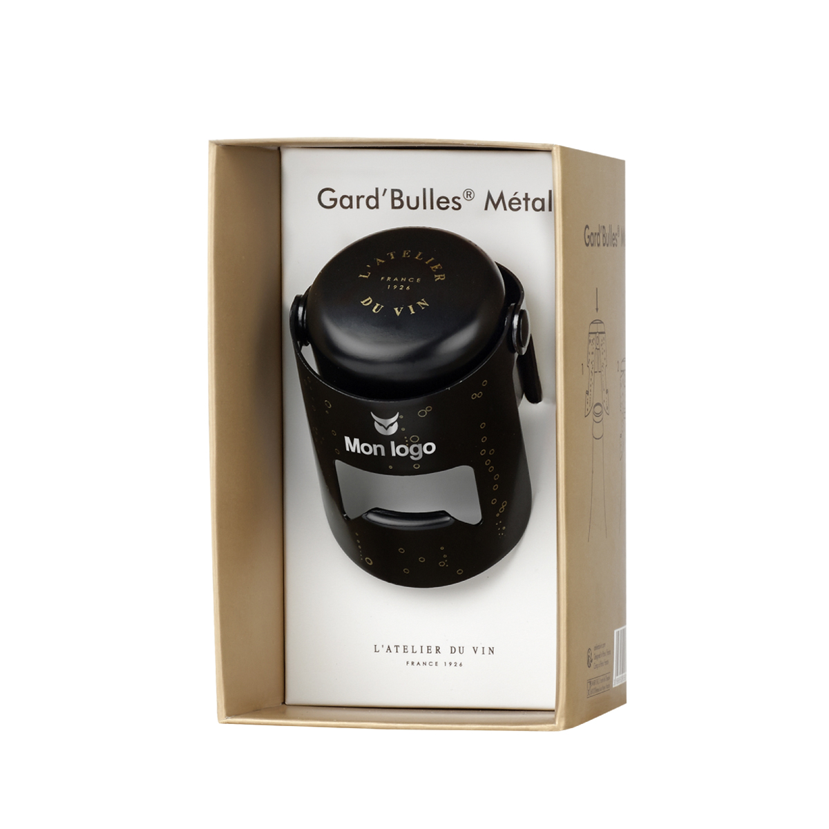 Bouchon pour vin petillant personnalise