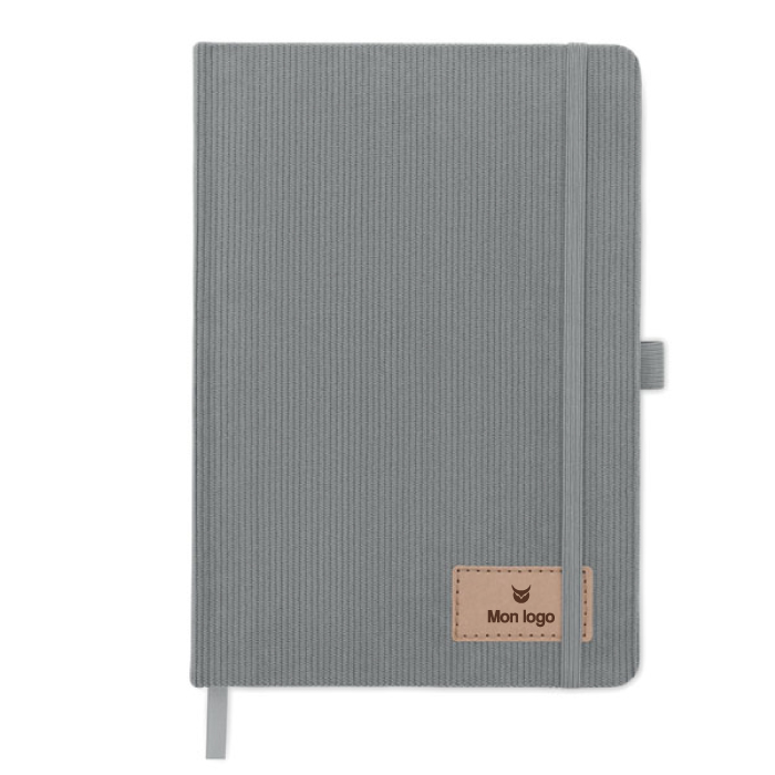 Carnet-A5-avec-couverture-rigide-en-velours-cotele
