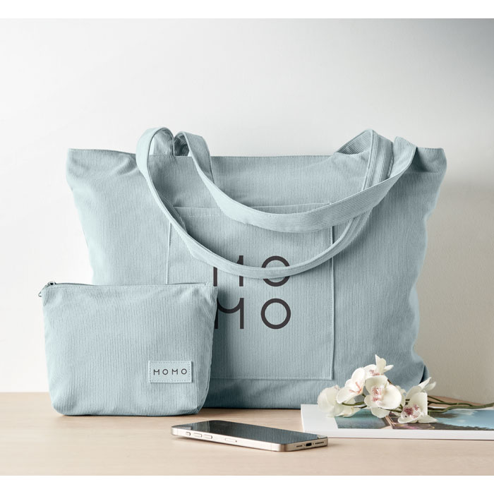Grand-sac-shopping-bleu-gris