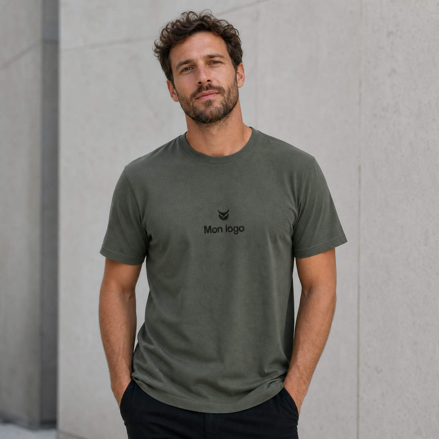 T-shirt Tamariz 140g/m² en jersey 100 % coton biologique - Fabriqué au Portugal
