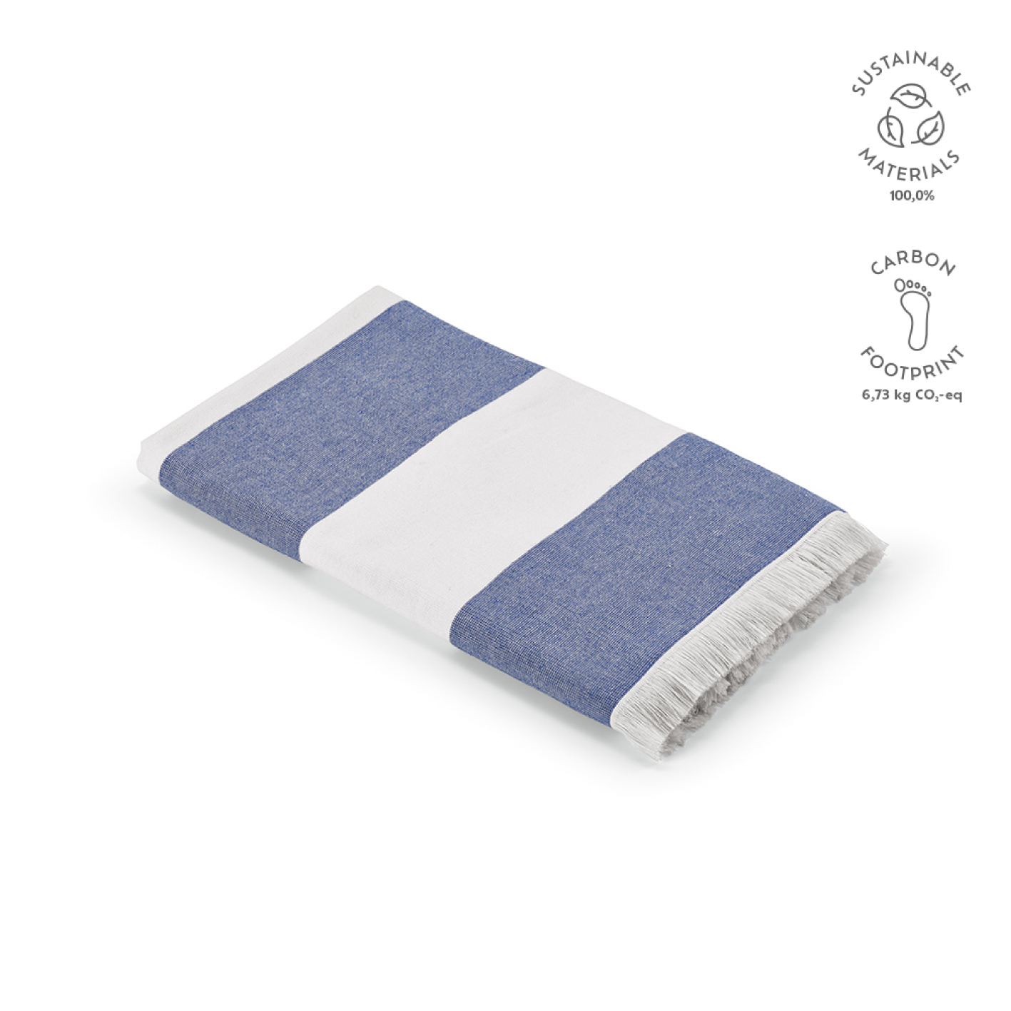 Serviette-Rodin-5-coloris-coton-recycle-Bemyself