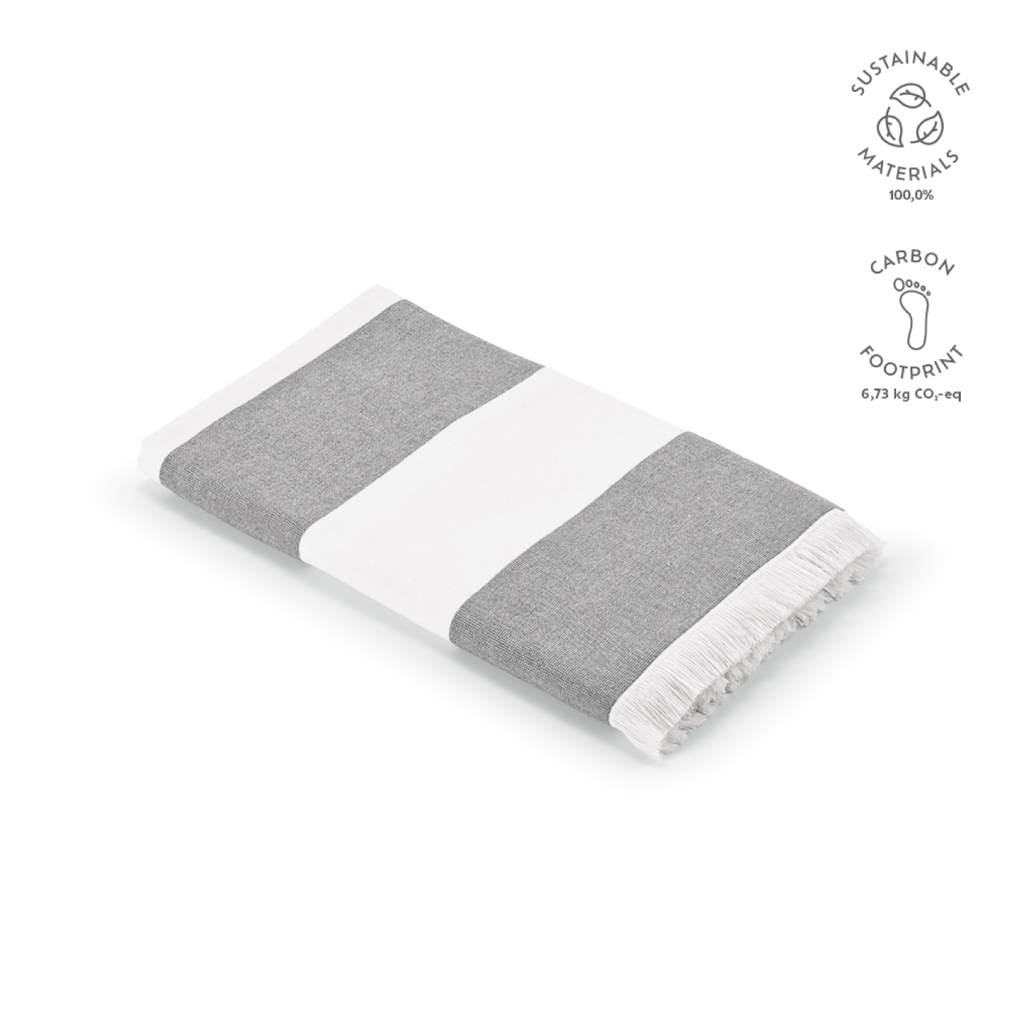 Serviette-Rodin-5-coloris-coton-recycle-Bemyself