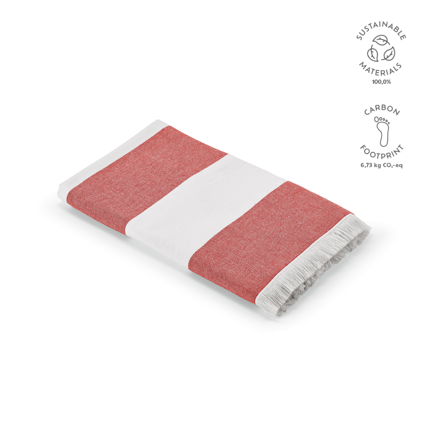 Serviette-Rodin-5-coloris-coton-recycle-Bemyself
