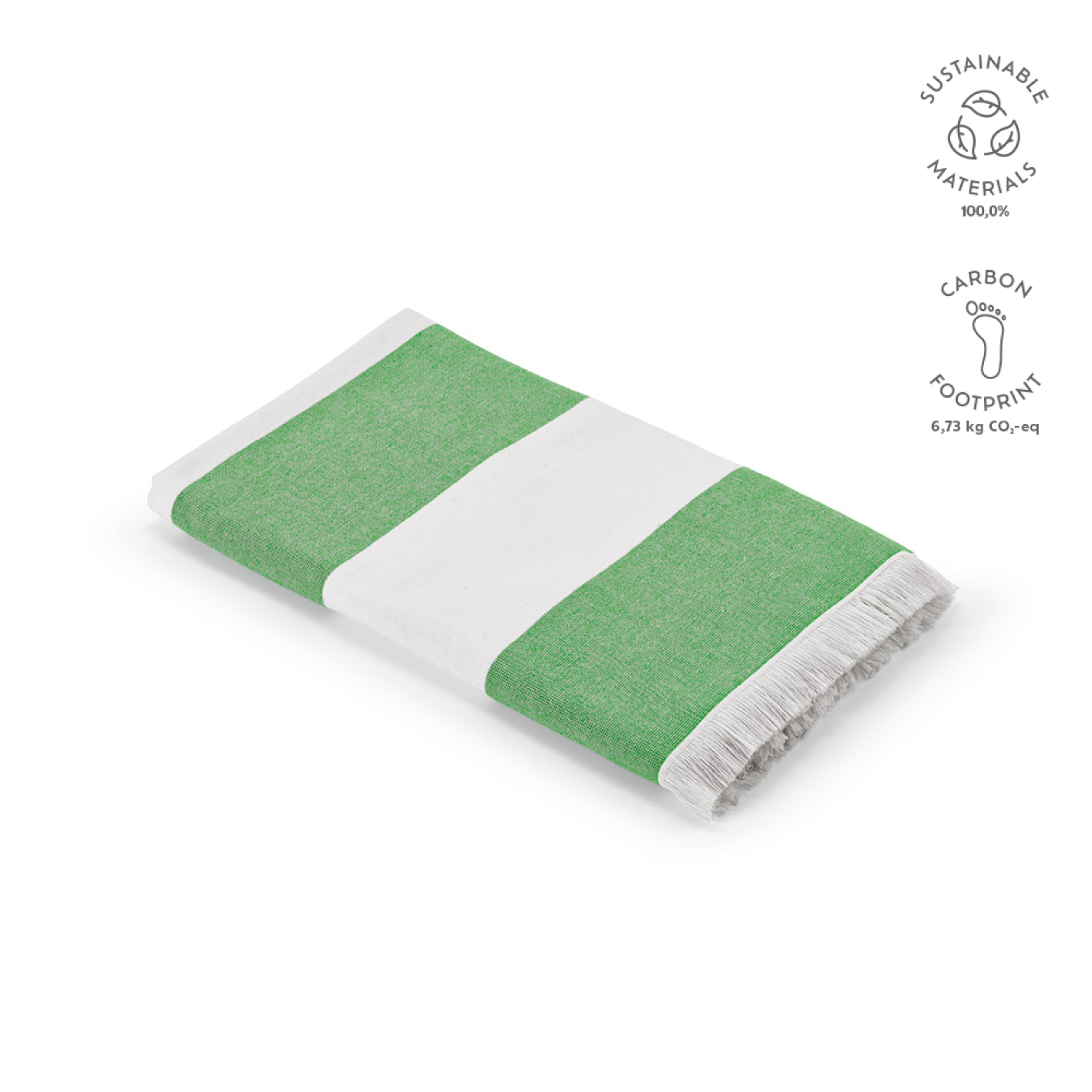 Serviette-Rodin-5-coloris-coton-recycle-Bemyself