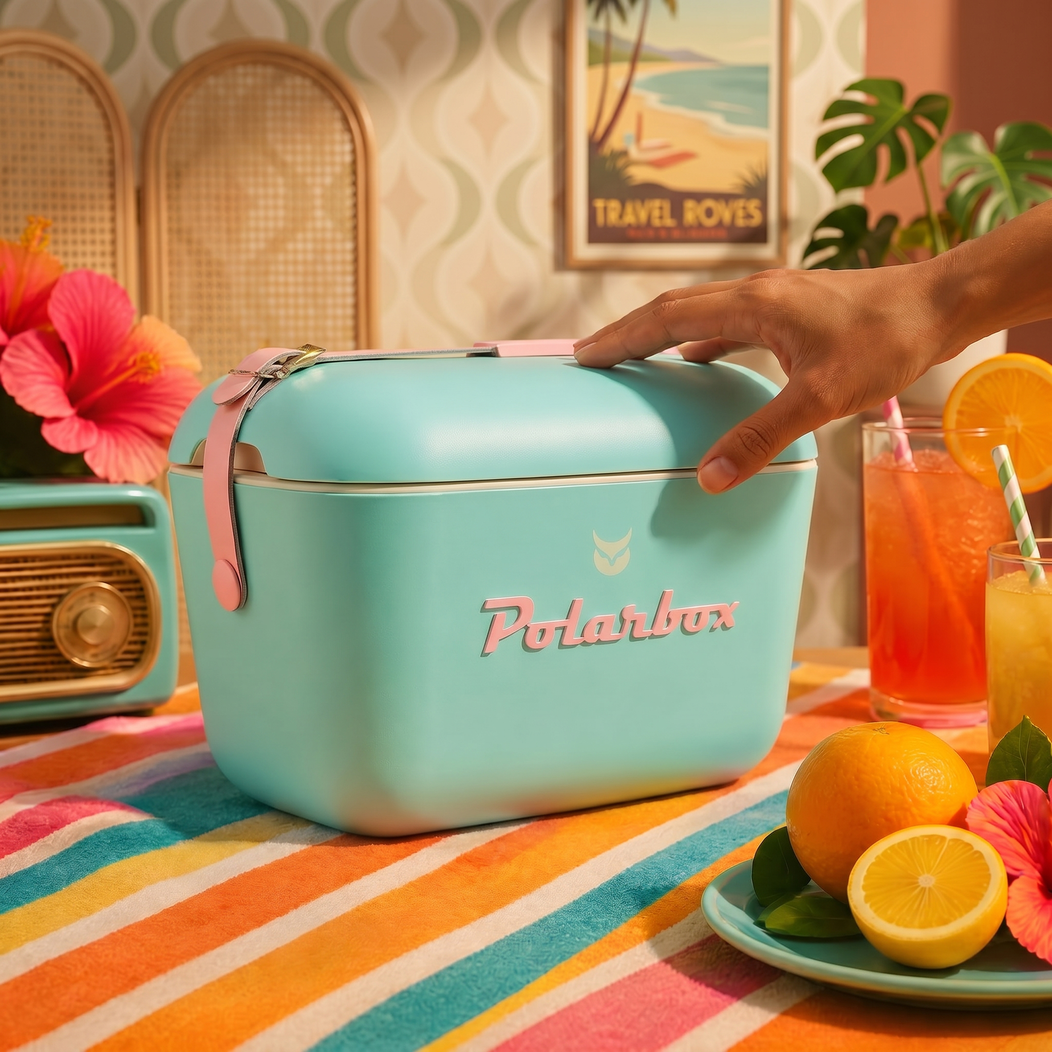 Polarbox-12-L-bleu-rose