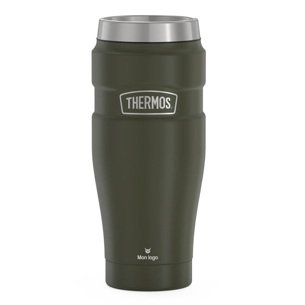 Mug Thermos Tumbler king vert