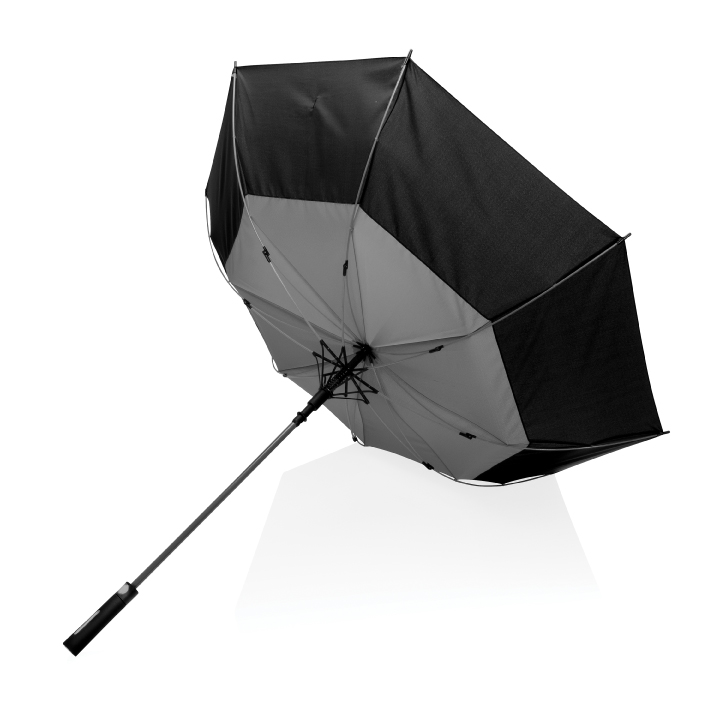 Parapluie-tempete-27-pouces-rPET-ouverture-auto-Impact-AWARE-rouge-4
