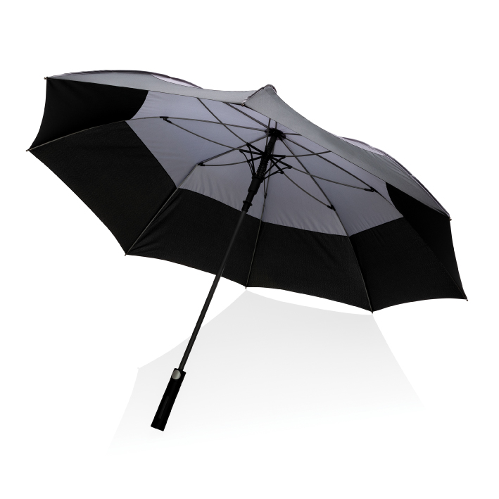 Parapluie-tempete-27-pouces-rPET-ouverture-auto-Impact-AWARE-rouge-4